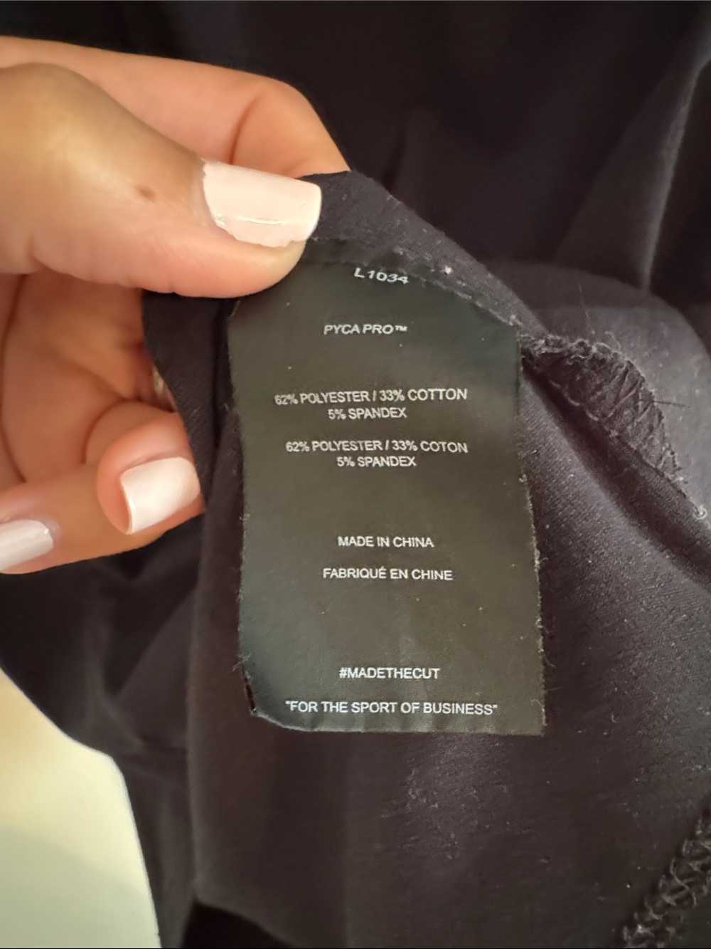 Men’s Black Crew Pocket Tee - Picture 4 of 6